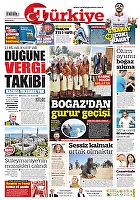 Türkiye Gazetesi e-gazete — 25 Ağustos 2025