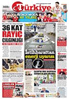 Türkiye Gazetesi e-gazete — 06 Eylül 2025