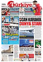 Türkiye Gazetesi e-gazete — 08 Eylül 2025