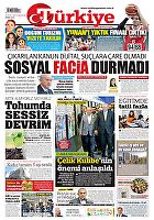 Türkiye Gazetesi e-gazete — 13 Eylül 2025