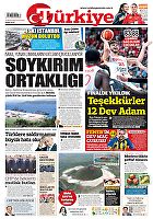Türkiye Gazetesi e-gazete — 15 Eylül 2025