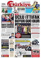 Türkiye Gazetesi e-gazete — 22 Eylül 2025