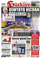 Türkiye Gazetesi e-gazete — 24 Eylül 2025