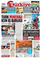 Türkiye Gazetesi e-gazete — 09 Ekim 2025