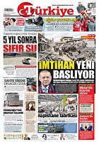 Türkiye Gazetesi e-gazete — 13 Ekim 2025