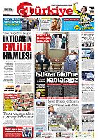 Türkiye Gazetesi e-gazete — 24 Ekim 2025