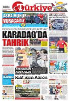 Türkiye Gazetesi e-gazete — 30 Ekim 2025