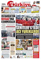 Türkiye Gazetesi e-gazete — 15 Kasım 2025