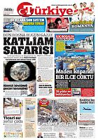 Türkiye Gazetesi e-gazete — 21 Kasım 2025