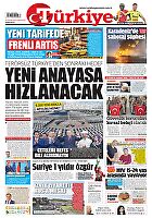 Türkiye Gazetesi e-gazete — 29 Kasım 2025