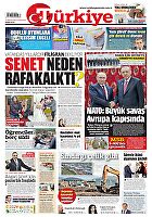 Türkiye Gazetesi e-gazete — 13 Aralık 2025