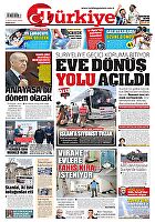 Türkiye Gazetesi e-gazete — 14 Aralık 2025