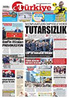 Türkiye Gazetesi e-gazete — 16 Aralık 2025