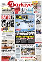 Türkiye Gazetesi e-gazete — 20 Aralık 2025