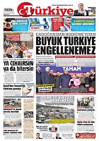 Türkiye Gazetesi e-gazete — 28 Aralık 2025