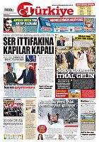Türkiye Gazetesi e-gazete — 31 Aralık 2025