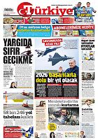 Türkiye Gazetesi e-gazete — 03 Ocak 2026