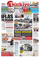 Türkiye Gazetesi e-gazete — 15 Ocak 2026
