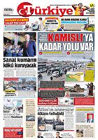 Türkiye Gazetesi e-gazete — 18 Ocak 2026