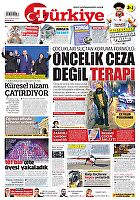 Türkiye Gazetesi e-gazete — 25 Ocak 2026