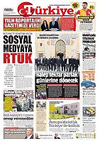 Türkiye Gazetesi e-gazete — 29 Ocak 2026