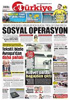 Türkiye Gazetesi e-gazete — 15 Şubat 2026