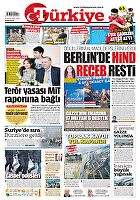 Türkiye Gazetesi e-gazete — 20 Şubat 2026