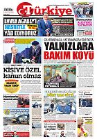 Türkiye Gazetesi e-gazete — 22 Şubat 2026