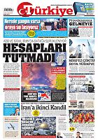 Türkiye Gazetesi e-gazete — 08 Mart 2026