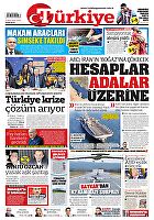 Türkiye Gazetesi e-gazete — 15 Mart 2026