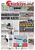 Türkiye Gazetesi e-gazete — 16 Mart 2026