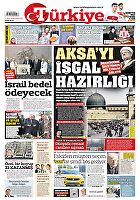 Türkiye Gazetesi e-gazete — 21 Mart 2026
