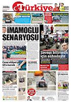 Türkiye Gazetesi e-gazete — 03 Nisan 2026