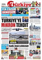 Türkiye Gazetesi e-gazete — 26 Nisan 2026