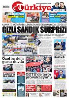 Türkiye Gazetesi e-gazete — 08 Mayıs 2026