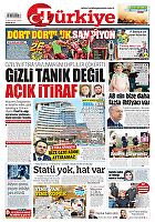 Türkiye Gazetesi e-gazete — 10 Mayıs 2026