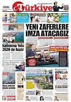 Türkiye Gazetesi e-gazete — 30 Mayıs 2026