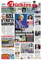 Türkiye Gazetesi e-gazete — 08 Haziran 2026