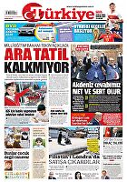 Türkiye Gazetesi e-gazete — 11 Haziran 2026
