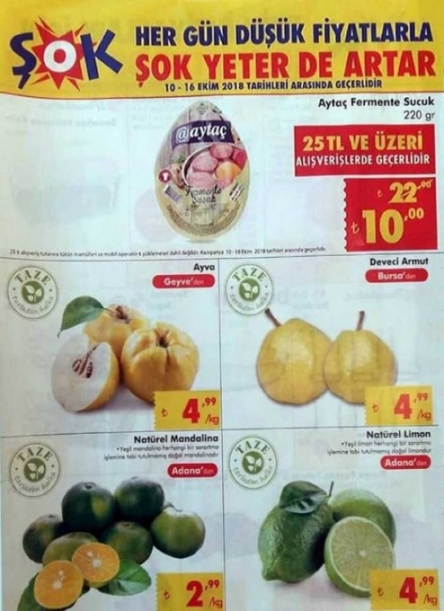Turkiye Gazetesi Foto Galeri Sok Market 17 23 Ekim Aktuel Indirimli Urunler Listesinde Neler Var 14
