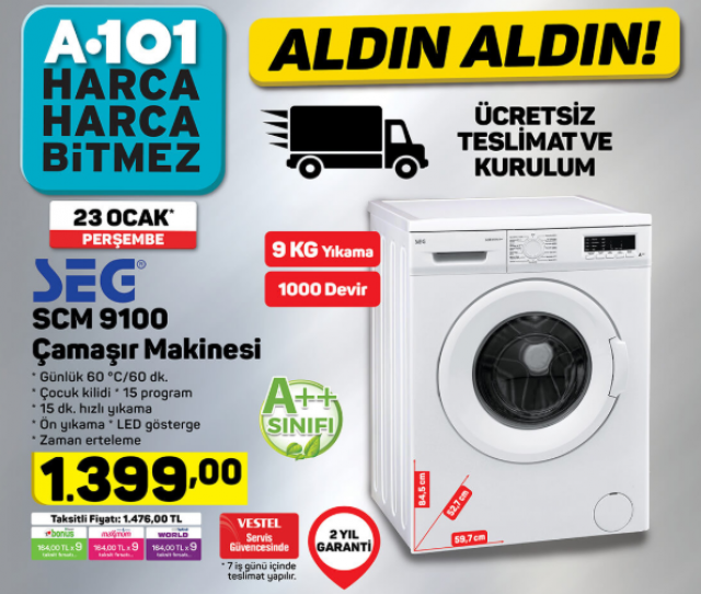 Turkiye Gazetesi Foto Galeri A101 Bu Hafta Neler Var A101 Camasir Makinesi Fiyati 5