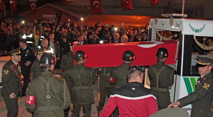 Şehit Süleyman Kul'un cenazesi Giresun'da