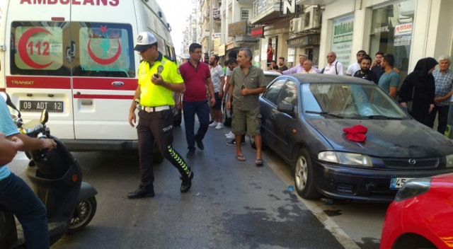 Motosikletin çarptığı yaşlı adam hastaneye kaldırıldı Motosikletin çarptığı yaşlı adam hastaneye kaldırıldı