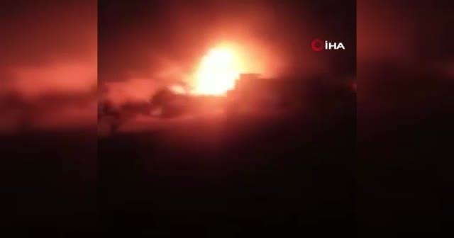 İdlib'de akaryakıt istasyonunda patlama: Ölü ve yaralılar var