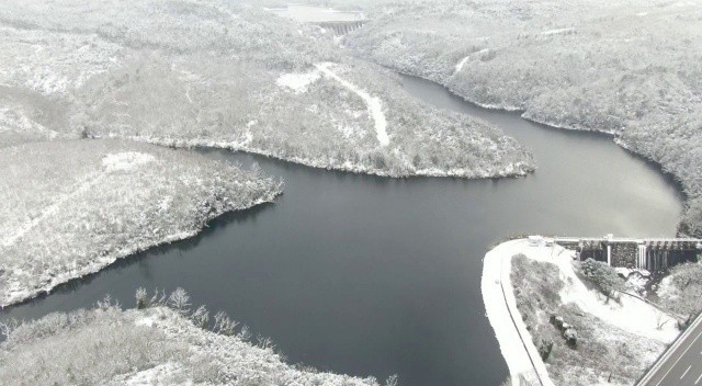 İstanbul'da kar yağışı barajlara yaradı: Doluluk artışa geçti