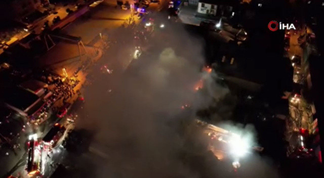 İstanbul'da fabrika yangını: Çok sayıda ekip müdahale ediyor